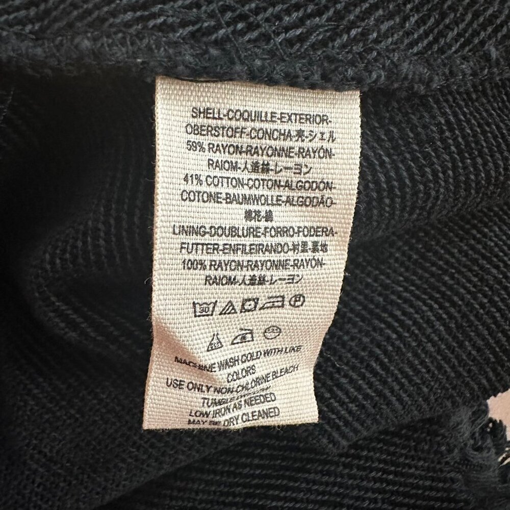 Free People military jacket in black S - Picture 8 of 9